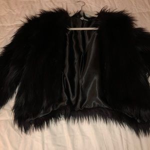 H&M fur coat